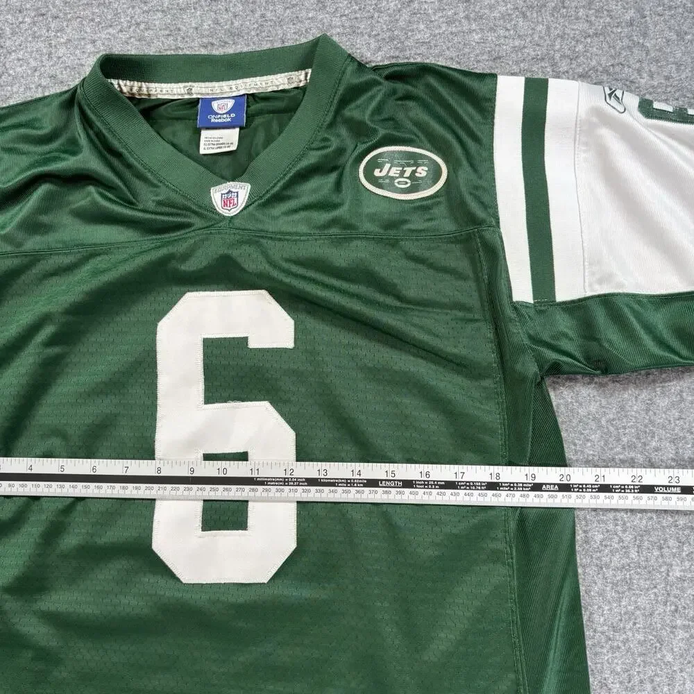 Reebok NFL New York Jets Mark Sanchez #6 Football Jersey Youth XL Green